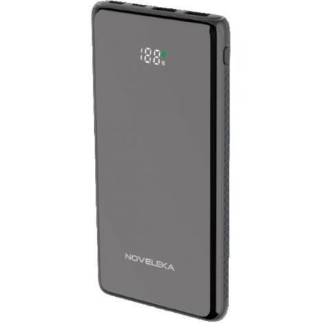 Внешний аккумулятор с быстрой зарядкой QC3.0 PD с дисплеем Type-C Lightning входами NOVELEKA PB3 (10000 мАч)